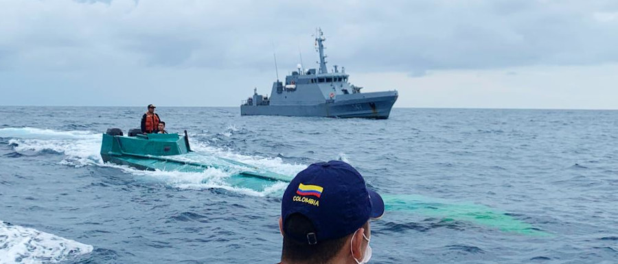 Colombian Navy Seize Narco Submarine