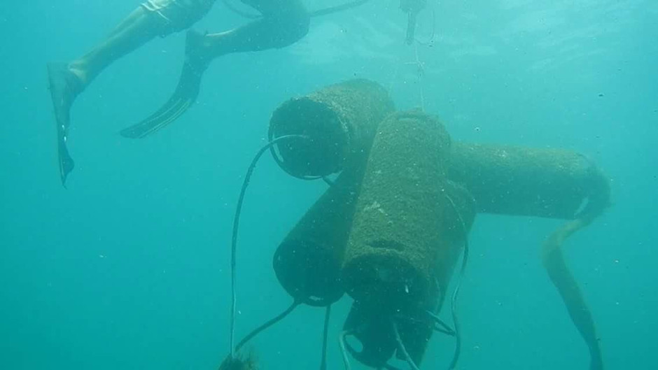 improvised sea mines used in Yemen