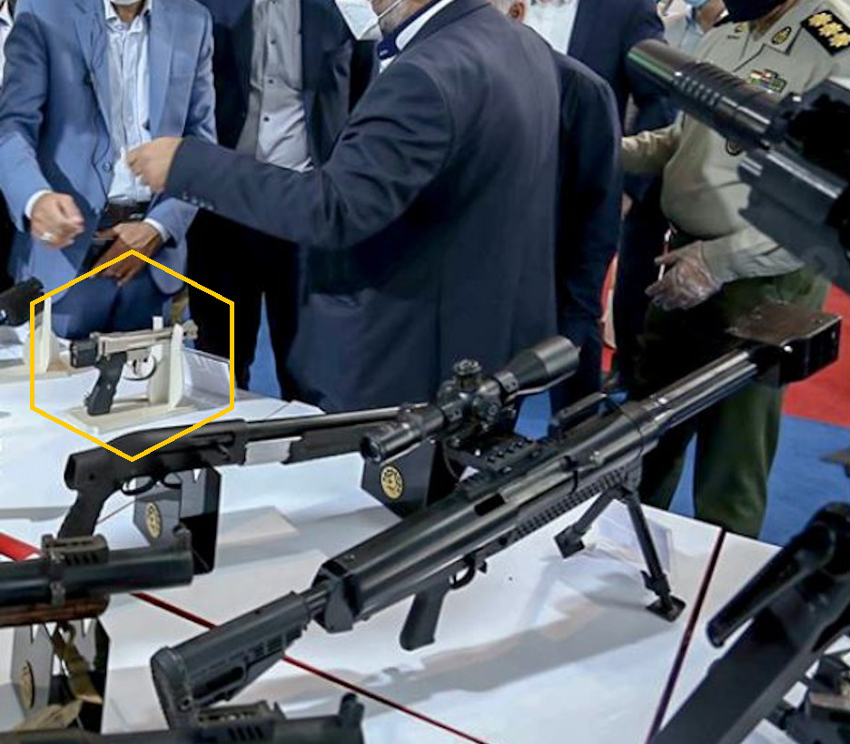 Iran Copies' Russian SPP-1M Underwater Pistol