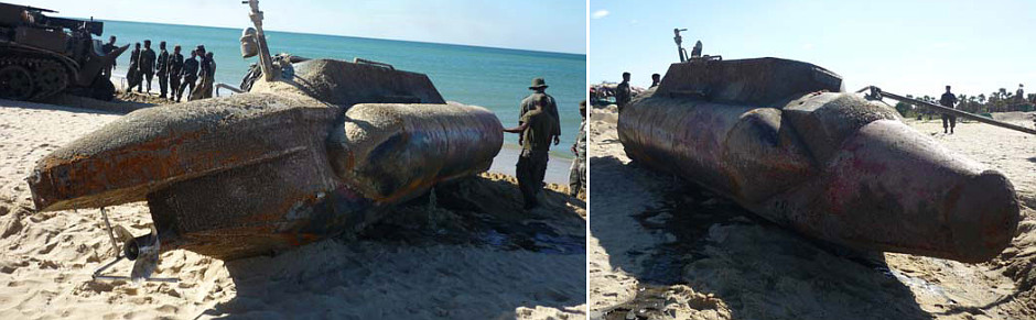 LTTE Tamil Tigers Sea Tigers homemade semi-sub