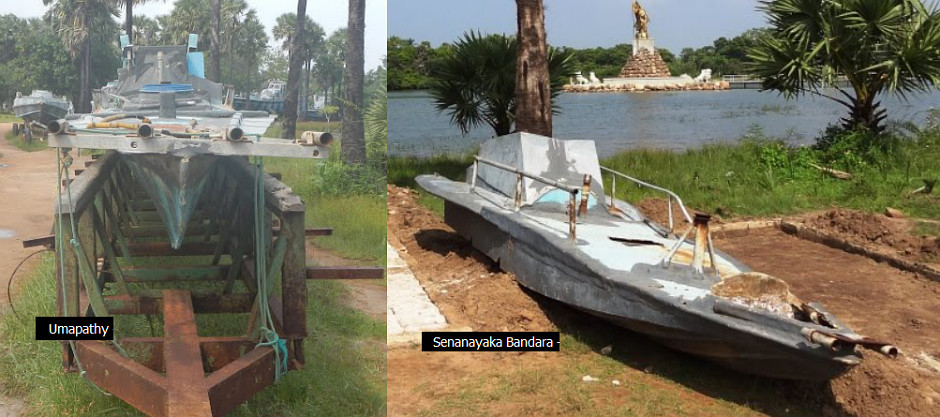 LTTE Tamil Tigers Sea Tigers homemade explosive boats