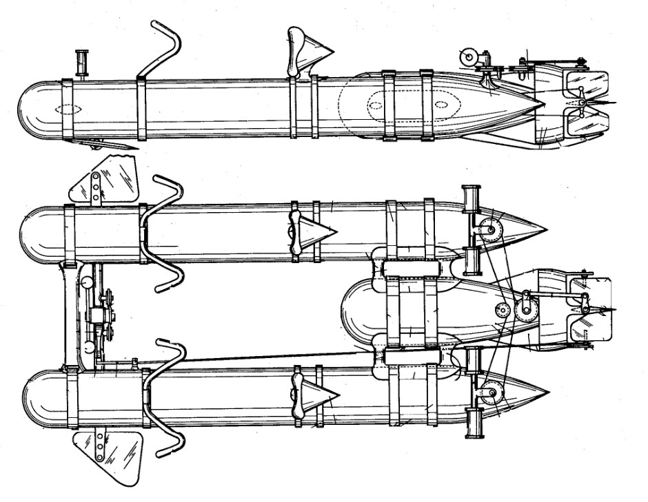 Rebikoff Pegasus SDV DPV scuba scooter