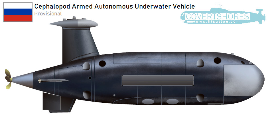 Russian 'Cephalopod' Armed Autonomous Underwater Vehicle (AUV) program - Covert Shores