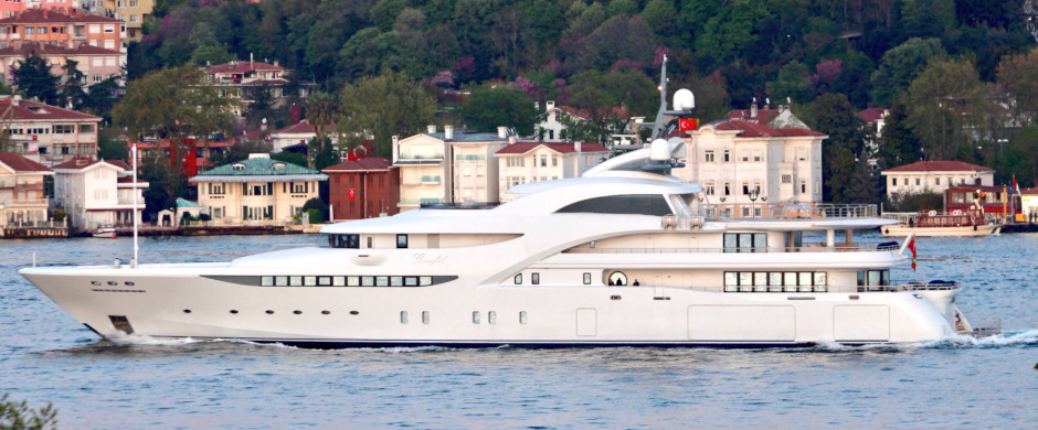 Putin's Superyacht Graceful