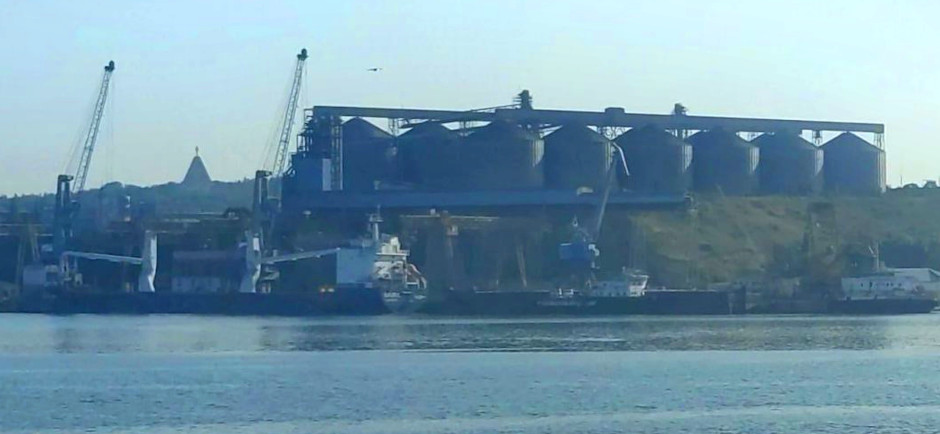 Russian Ships Loading In Crimea