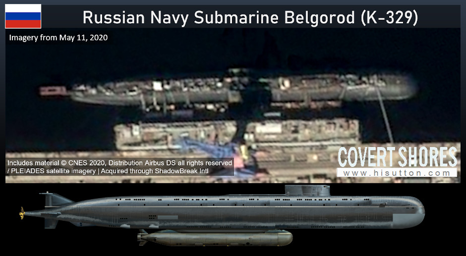 Russian Navy Submarine Belgorod - Covert Shores