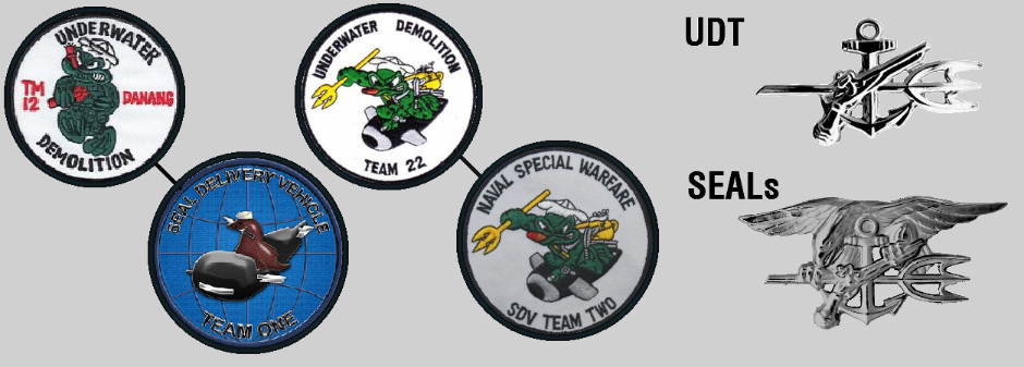 UDT and SDVT badges