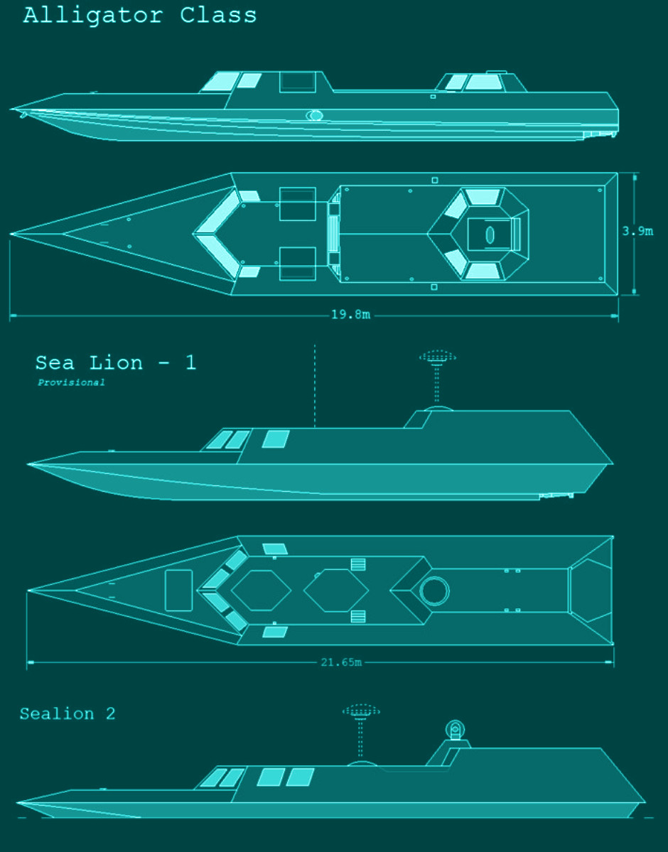 Special forces semi-submarine