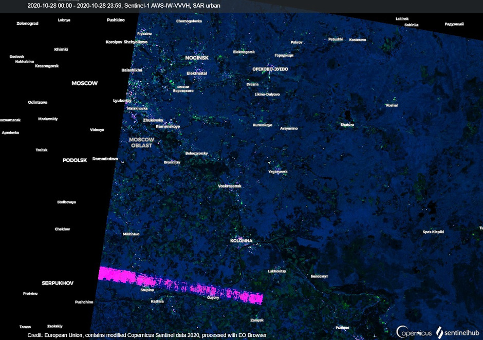 OSINT Radar Affecting SAR Satellite Images - Covert Shores