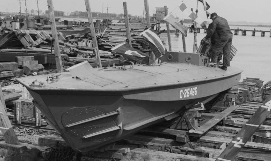 U.S. Navy's Semi-Submerged Torpedo Boat, 1943