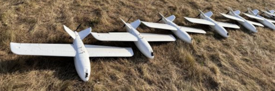 Ukrainian Interceptor Drones VB140 Flamingo