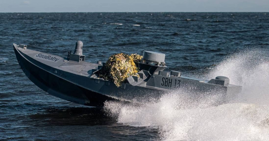 Ukrainian SBU Sea Baby USV