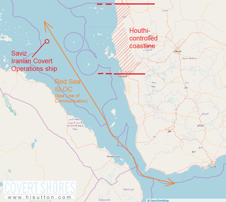 Houthis "Blow fish" low-profile explosive boat - Covert Shores