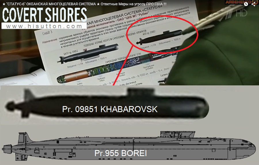 Pr.09851 Khabarovsk Class Submarine